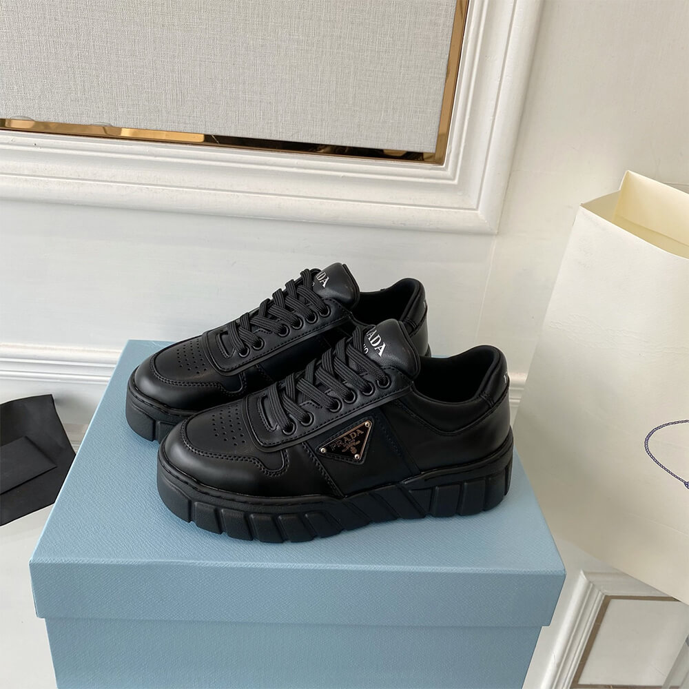 Prada Leather Sneakers